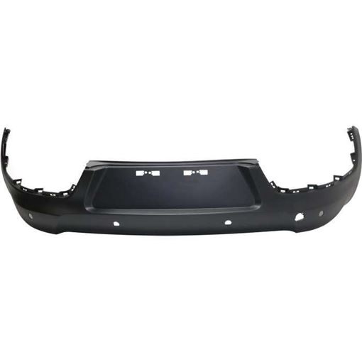 Kia Rear Bumper Cover-Textured, Plastic, Replacement REPK760146