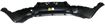 Kia Rear Bumper Cover-Textured, Plastic, Replacement REPK760147Q