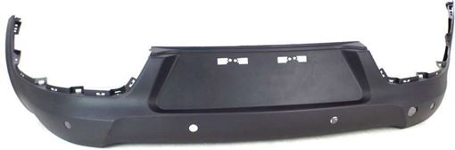Kia Rear Bumper Cover-Textured, Plastic, Replacement REPK760148