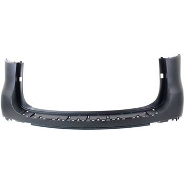 Kia Rear, Upper Bumper Cover-Primed, Plastic, Replacement REPK760149P