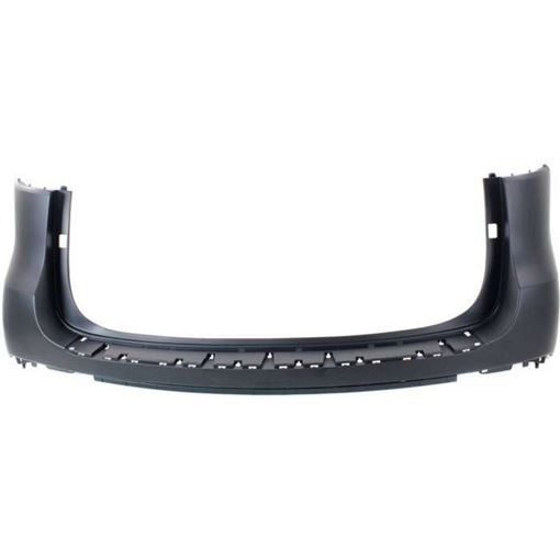 Kia Rear, Upper Bumper Cover-Primed, Plastic, Replacement REPK760149P
