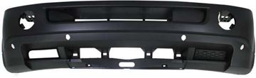 Land Rover Front Bumper Cover-Primed, Plastic, Replacement REPL010112