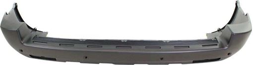 Land Rover Rear Bumper Cover-Primed, Plastic, Replacement REPL760124P
