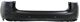 Lexus Rear Bumper Cover-Primed, Plastic, Replacement REPL760139P