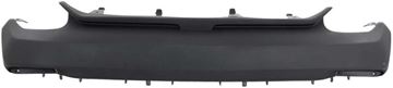 Lexus Rear, Lower Bumper Cover-Textured, Plastic, Replacement REPL760152P