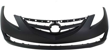 Mazda Front Bumper Cover-Primed, Plastic, Replacement REPM010323PQ