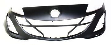 Mazda Front Bumper Cover-Primed, Plastic, Replacement REPM010342PQ