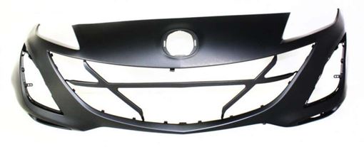 Mazda Front Bumper Cover-Primed, Plastic, Replacement REPM010342PQ