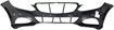 Mercedes Benz Front Bumper Cover-Primed, Plastic, Replacement REPM010401P