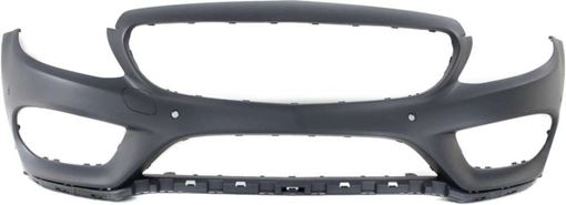 Jpautowholesale JP-A50793 Front Bumper Cover - Primed, For Mercedes E-Class 1996-1999, Direct Fit