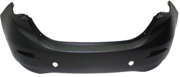 Mazda Rear Bumper Cover-Primed, Plastic, Replacement REPM760152P