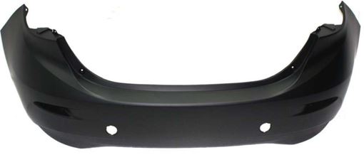 Mazda Rear Bumper Cover-Primed, Plastic, Replacement REPM760152P