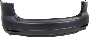Mazda Rear Bumper Cover-Primed, Plastic, Replacement REPM760170P