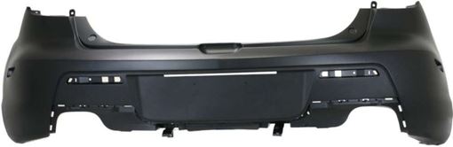 Mazda Rear Bumper Cover-Primed, Plastic, Replacement REPM760171P
