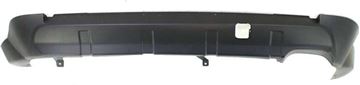 Mitsubishi Rear Bumper Cover-Textured, Plastic, Replacement REPM760172