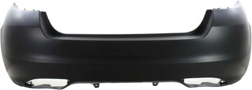 Mazda Rear Bumper Cover-Primed, Plastic, Replacement REPM760173PQ