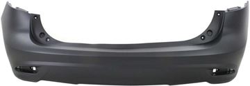Mazda Rear Bumper Cover-Primed, Plastic, Replacement REPM760193P