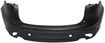Mazda Rear Bumper Cover-Primed, Plastic, Replacement REPM760194P