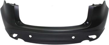 Mazda Rear Bumper Cover-Primed, Plastic, Replacement REPM760194P