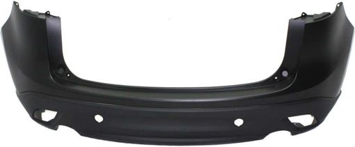Mazda Rear Bumper Cover-Primed, Plastic, Replacement REPM760194P