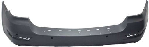 Mercedes Benz Rear, Upper Bumper Cover-Primed, Plastic, Replacement REPM760197P