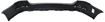 Mercedes Benz Rear, Upper Bumper Cover-Primed, Plastic, Replacement REPM760197P