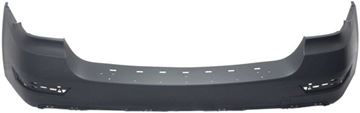 Mercedes Benz Rear, Upper Bumper Cover-Primed, Plastic, Replacement REPM760198P