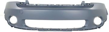 Mini Front Bumper Cover-Primed, Plastic, Replacement REPMN010303PQ