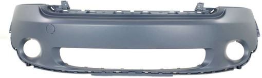 Mini Front Bumper Cover-Primed, Plastic, Replacement REPMN010303PQ