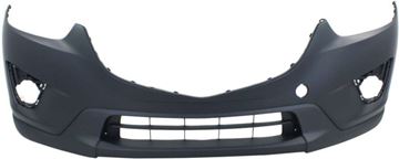 Mazda Front Bumper Cover-Primed top; Textured bottom, Plastic, Replacement REPMZ010309P
