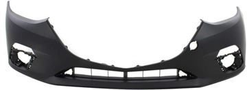 Mazda Front Bumper Cover-Primed, Plastic, Replacement REPMZ010312P