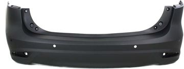 Mazda Rear Bumper Cover-Primed, Plastic, Replacement REPMZ760102P