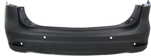 Mazda Rear Bumper Cover-Primed, Plastic, Replacement REPMZ760102P