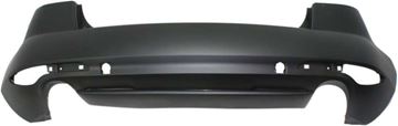 Mazda Rear Bumper Cover-Primed, Plastic, Replacement REPMZ760103P