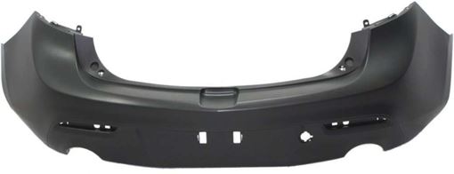 Mazda Rear Bumper Cover-Primed, Plastic, Replacement REPMZ760104P