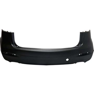 Mazda Rear Bumper Cover-Primed, Plastic, Replacement REPMZ760105PQ