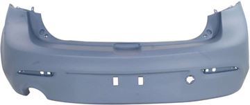 Mazda Rear Bumper Cover-Primed, Plastic, Replacement REPMZ760107P
