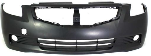 Bumper Cover, Altima 08-09 Front Bumper Cover, Primed, Coupe, Replacement REPN010304