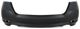 Nissan Rear Bumper Cover-Primed, Plastic, Replacement REPN760157P