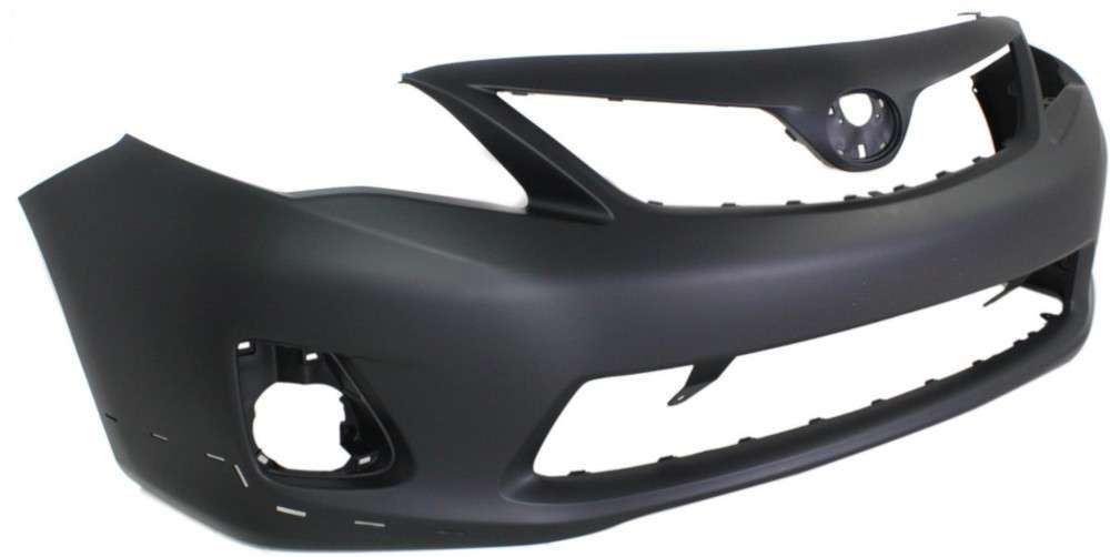 Toyota Front Bumper CoverPrimed, Plastic Replacement REPT010356PQ