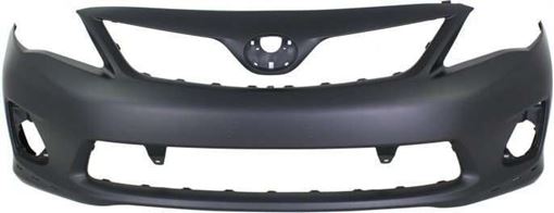 Rear Bumper Cover Compatible with 2011-2013 Toyota Corolla Primed S/XRS Models North America Built 