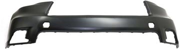 Toyota Front, Upper Bumper Cover-Primed, Plastic, Replacement REPT010386PQ