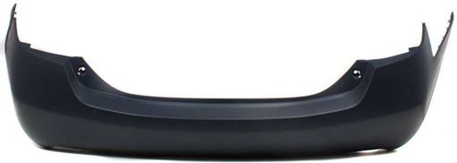 Toyota Rear Bumper Cover-Primed, Plastic, Replacement REPT760107P