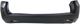 Toyota Rear Bumper Cover-Primed, Plastic, Replacement REPT760135P