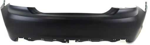 Toyota Rear Bumper Cover-Primed, Plastic, Replacement REPT760143P