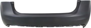 Toyota Rear, Upper Bumper Cover-Primed, Plastic, Replacement REPT760149P