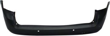 Toyota Rear Bumper Cover-Primed, Plastic, Replacement REPT760150PQ