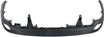 Toyota Rear, Upper Bumper Cover-Textured, Plastic, Replacement REPT760157Q