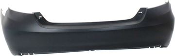 Toyota Rear Bumper Cover-Primed, Plastic, Replacement REPT760161PQ