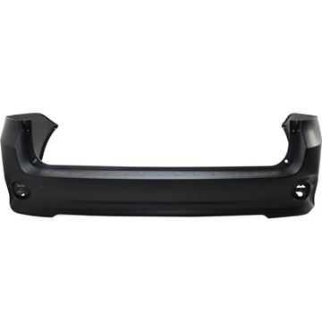 Toyota Rear Bumper Cover-Primed, Plastic, Replacement REPT760164PQ